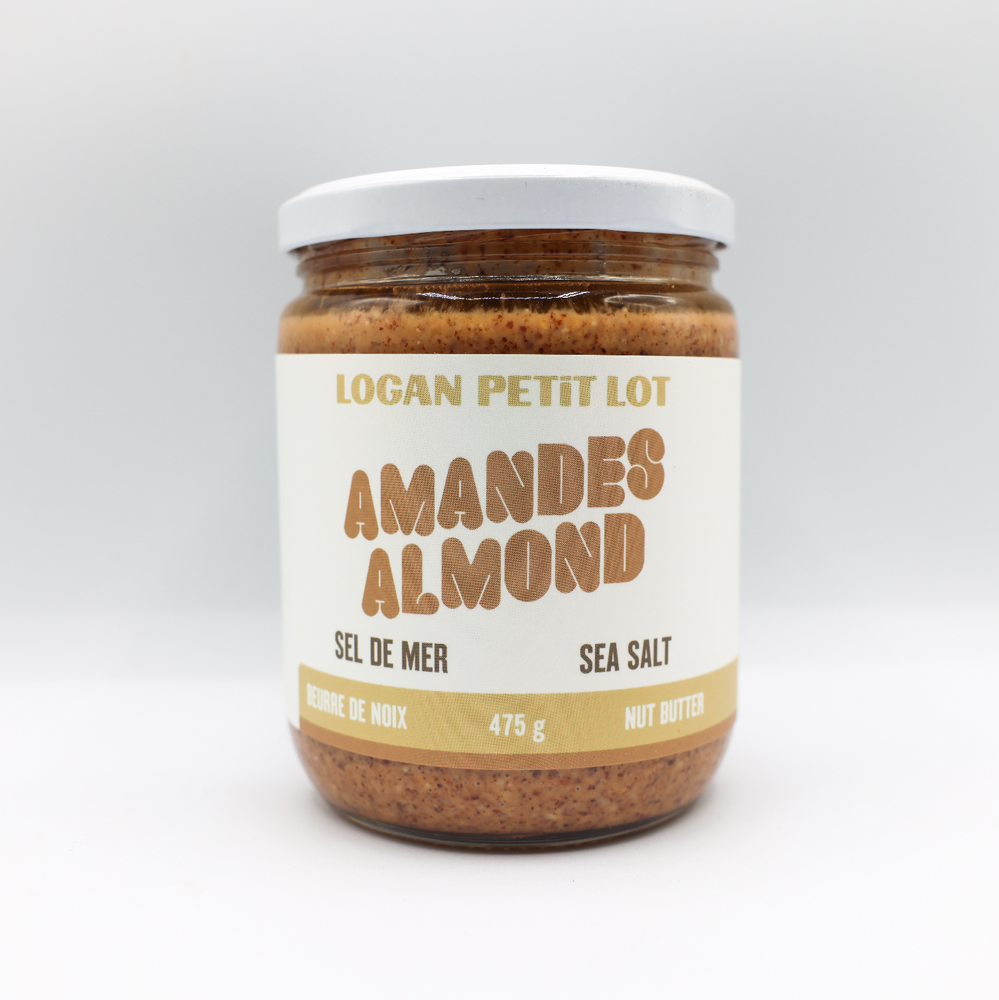 Beurre d'amandes sel de mer