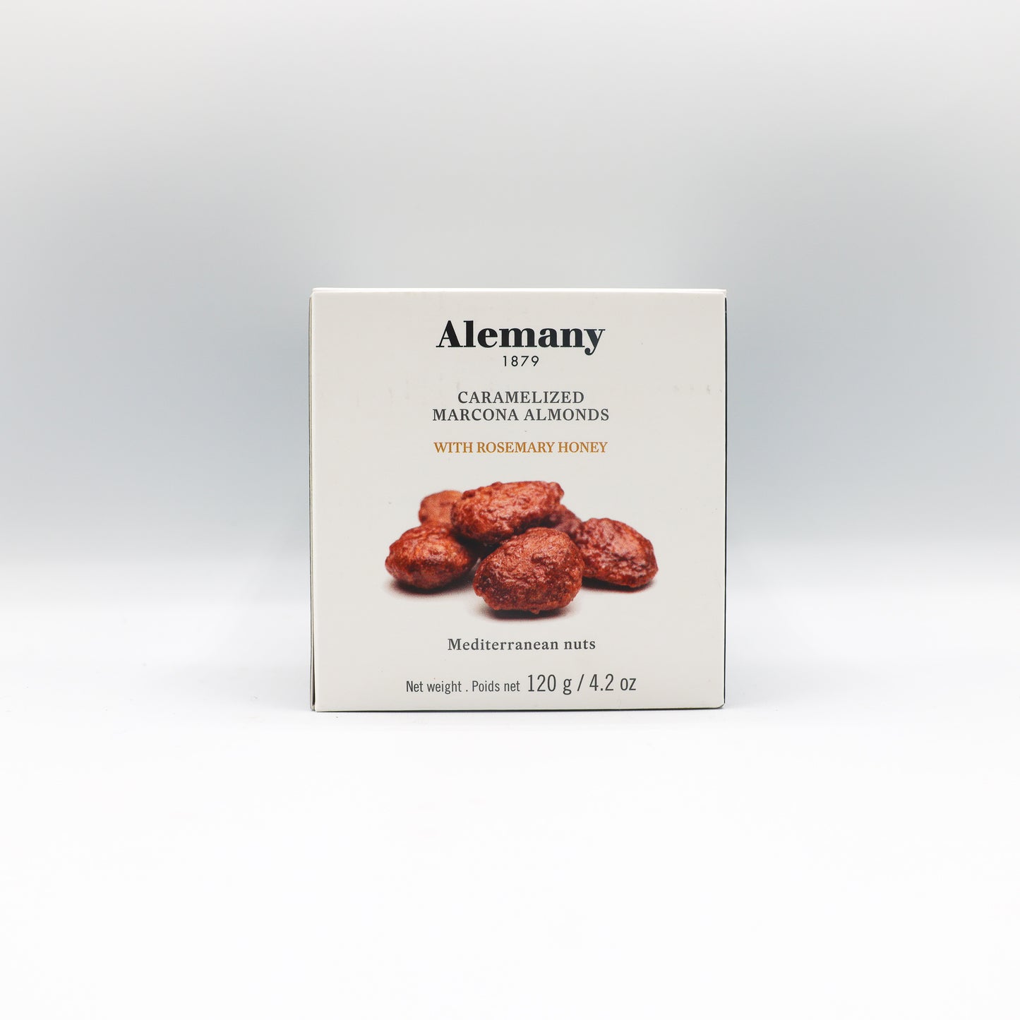 Amandes caramélisées avec romarin et miel