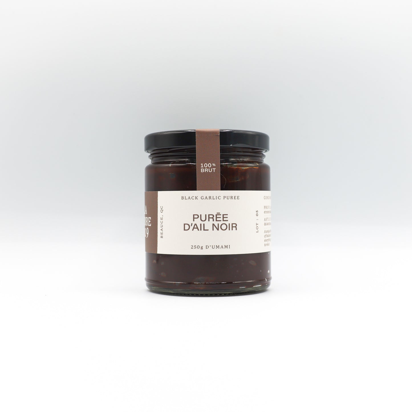 Ail noir en purée