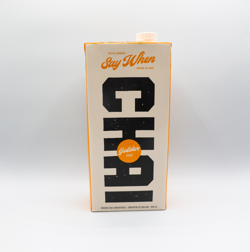 Say when chai golden