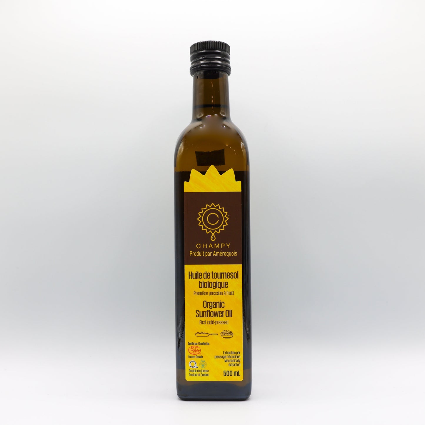 Huile de tournesol biologique