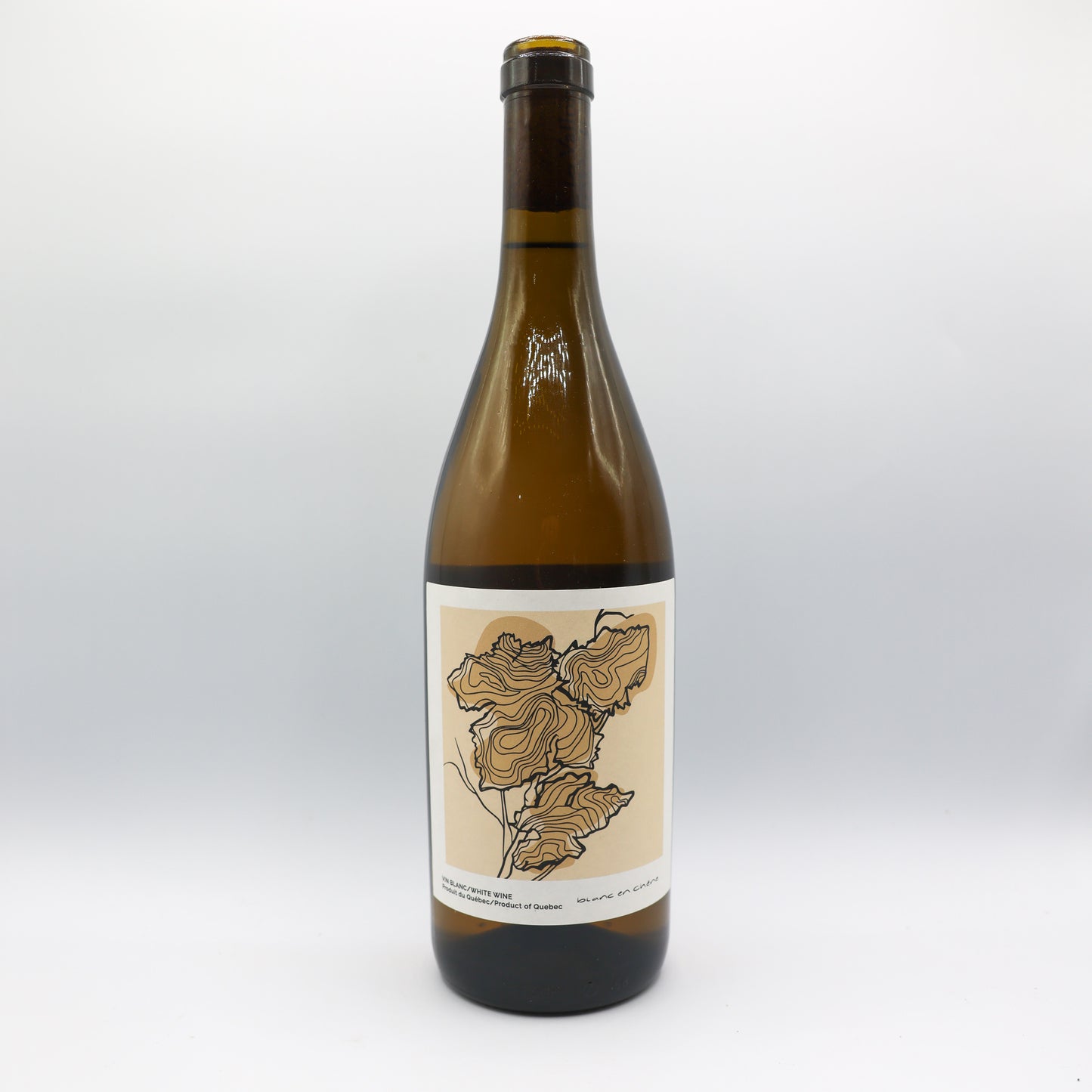 Vin blanc en chêne