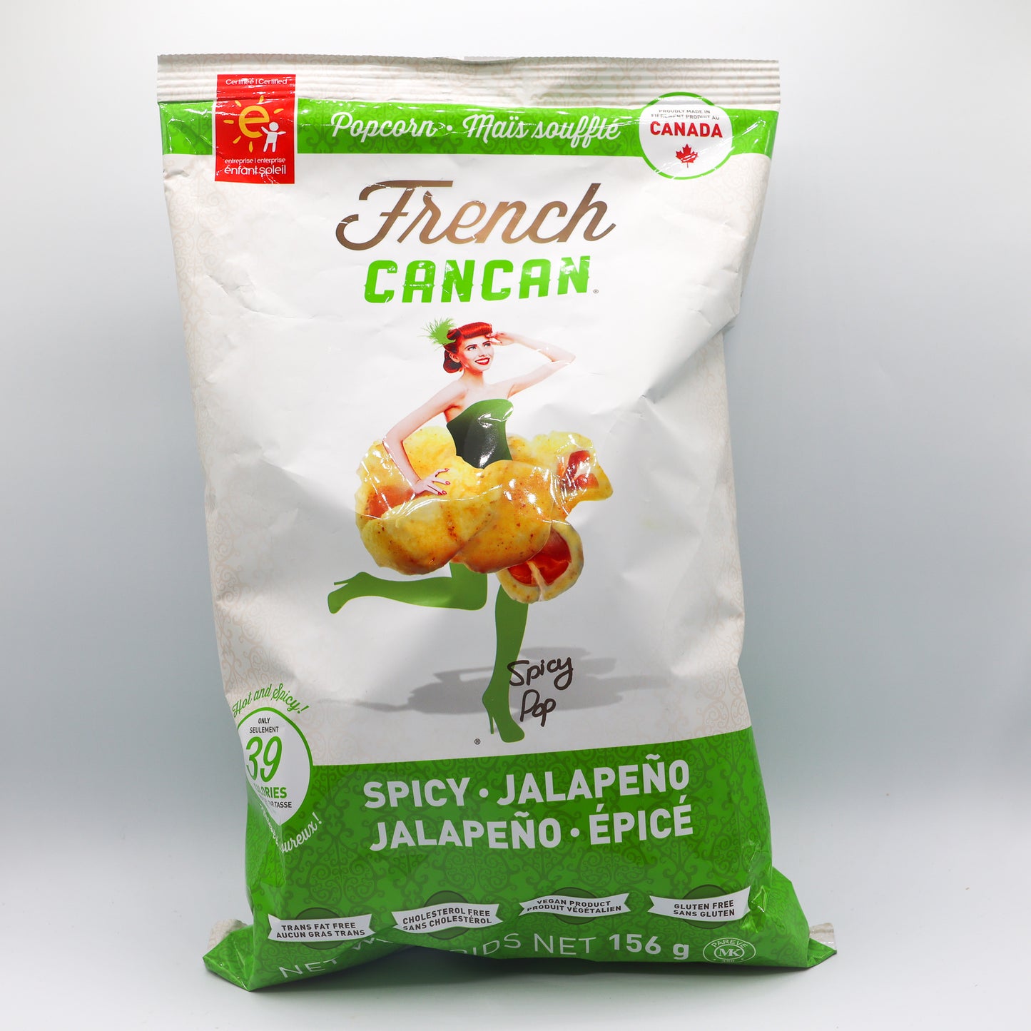 Popcorn jalapeño épicé