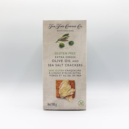 Craquelins huile d'olive extra vierge et sel de mer sans gluten