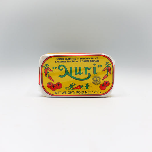 Sardines épicées à la tomate