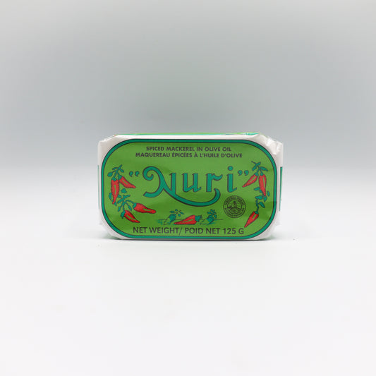 Maquereau épicé à l'huile d'olive