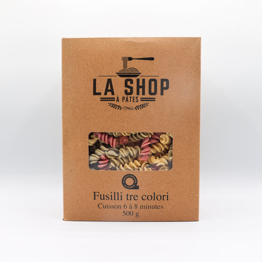 Fusilli tre colori