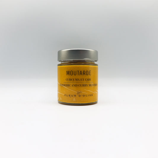 Moutarde curcuma et cari