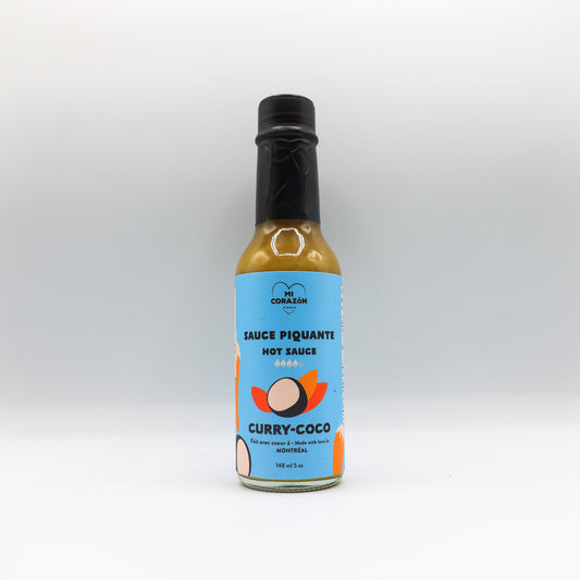 Sauce piquante curry-coco