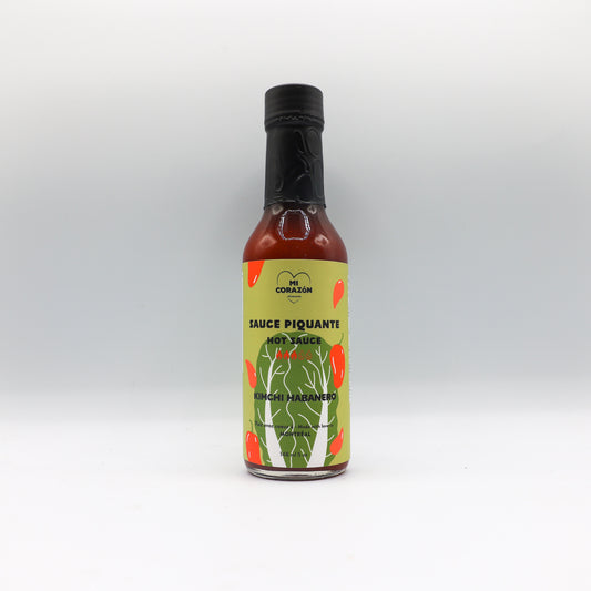 Sauce piquante kimchi habanero