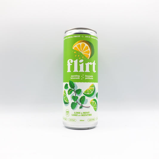 Limonade pétillante lime & menthe