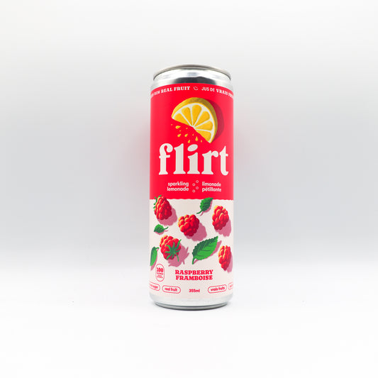 Limonade pétillante framboise