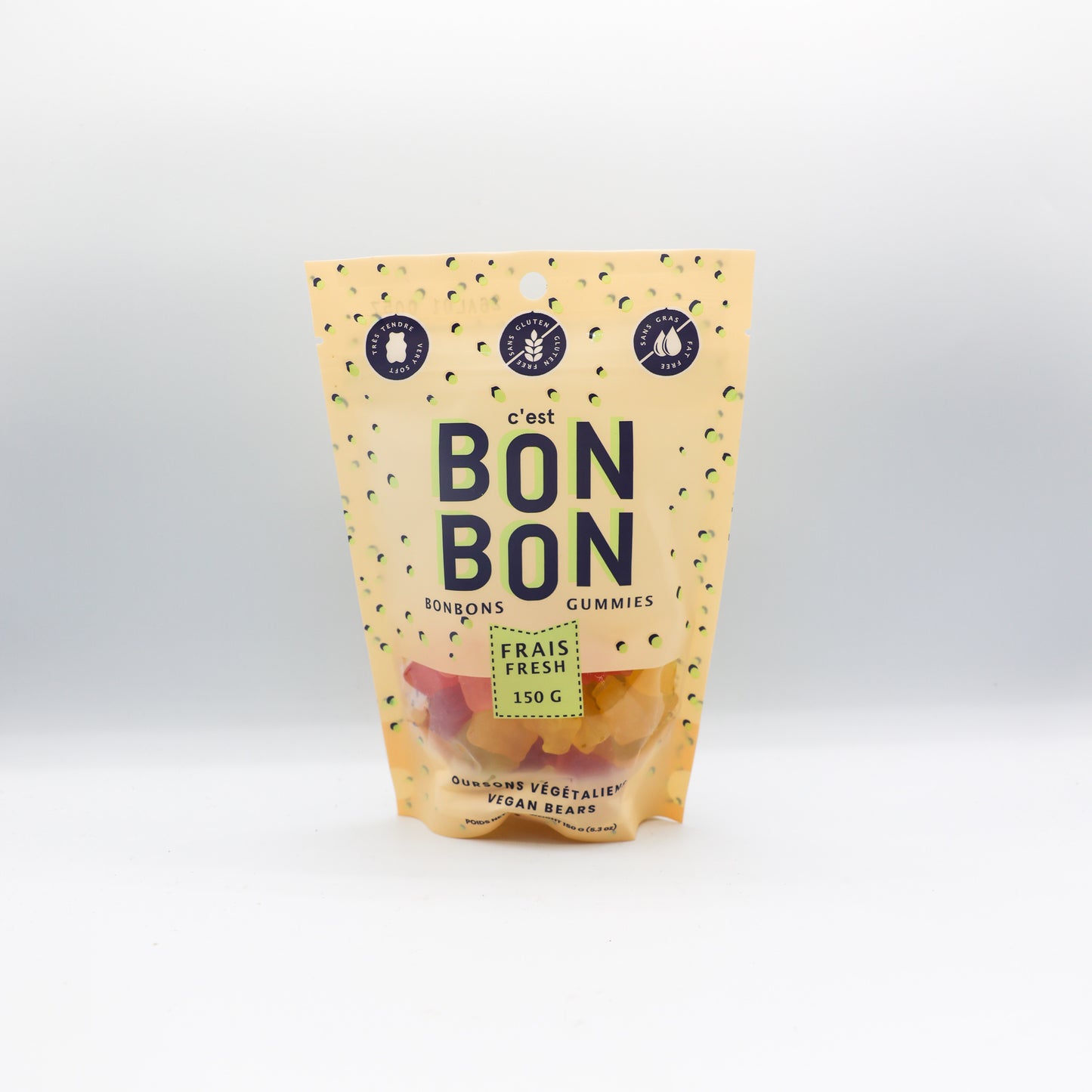 Bonbon oursons végétaliens 150g