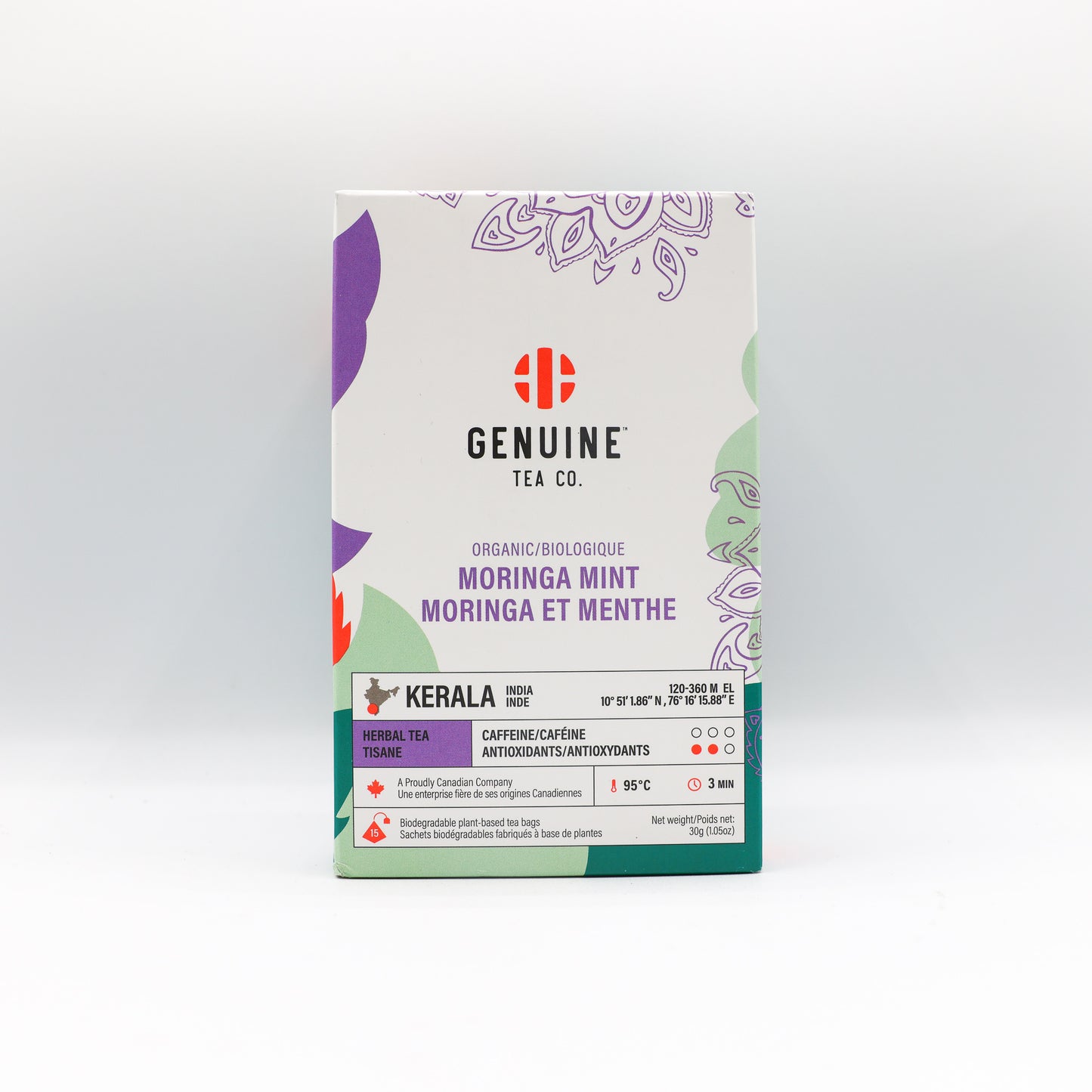 Thé moringa et menthe