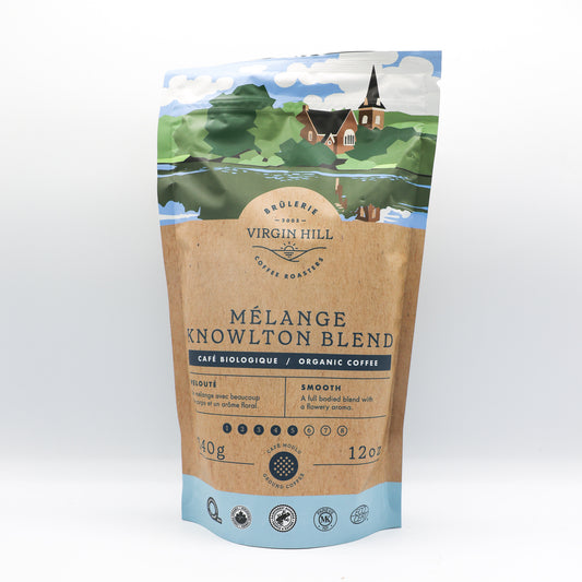 Café biologique mélange Knowlton 340g moulu