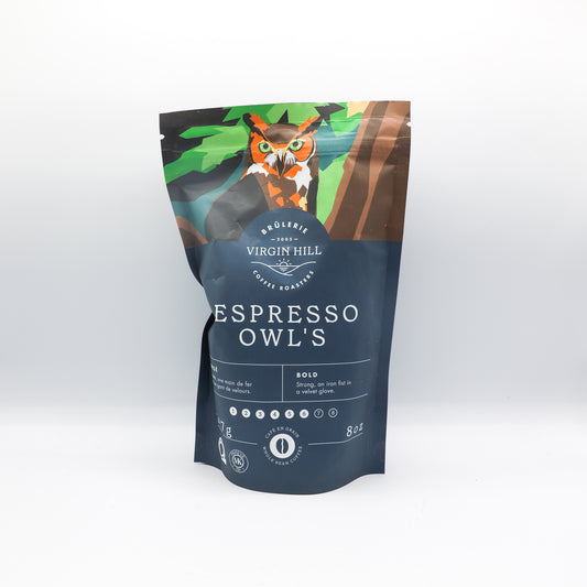 Café Espresso Owl's 227g en grains