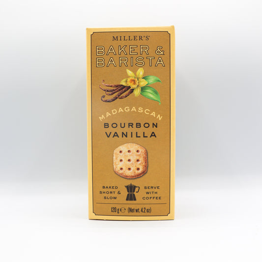 Madagascan bourbon vanilla biscuits
