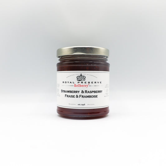 Confiture fraise & framboise