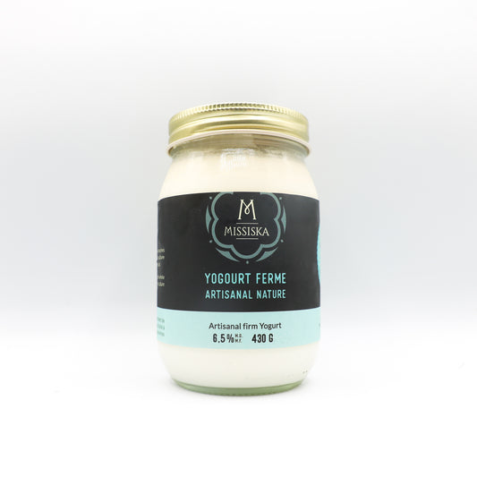 Yogourt ferme artisanal nature 430g