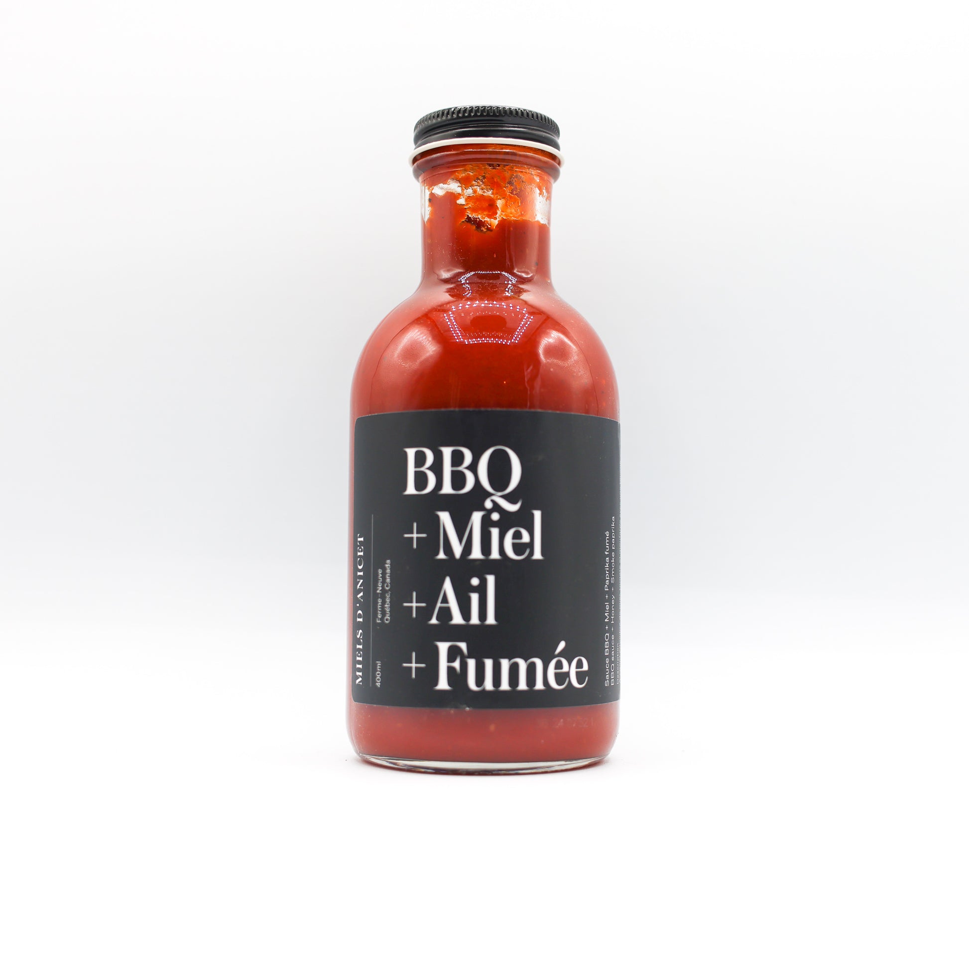 Sauce BBQ miel + ail + fumée