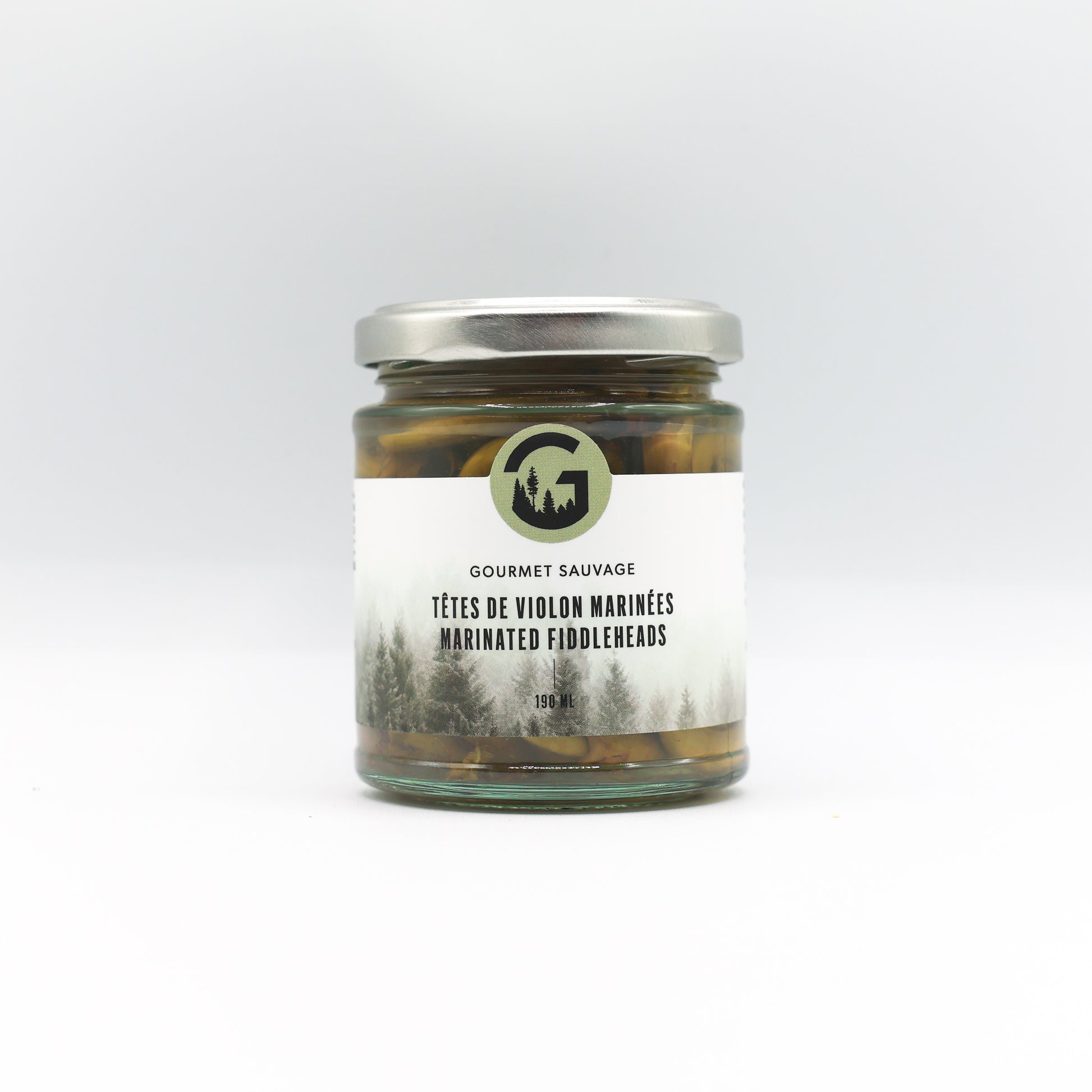 Têtes de violon marinées