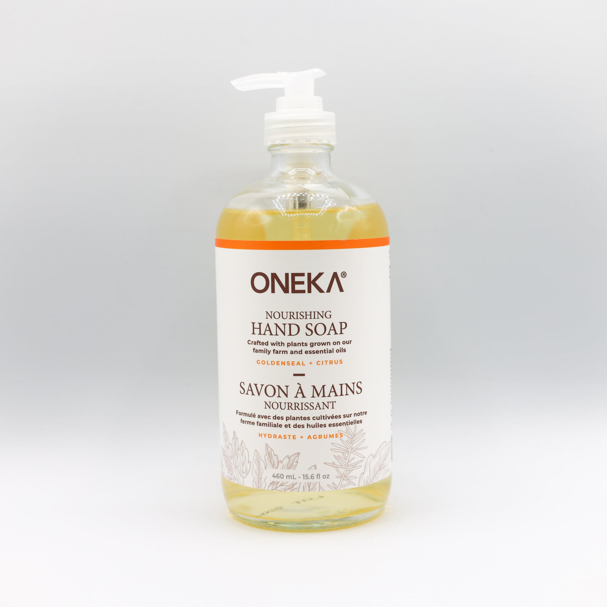 Savon à mains hydraste et agrumes