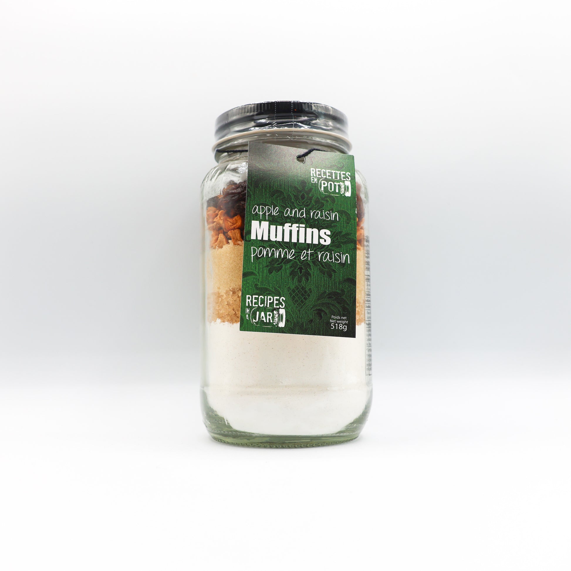 Muffin pomme et raisin