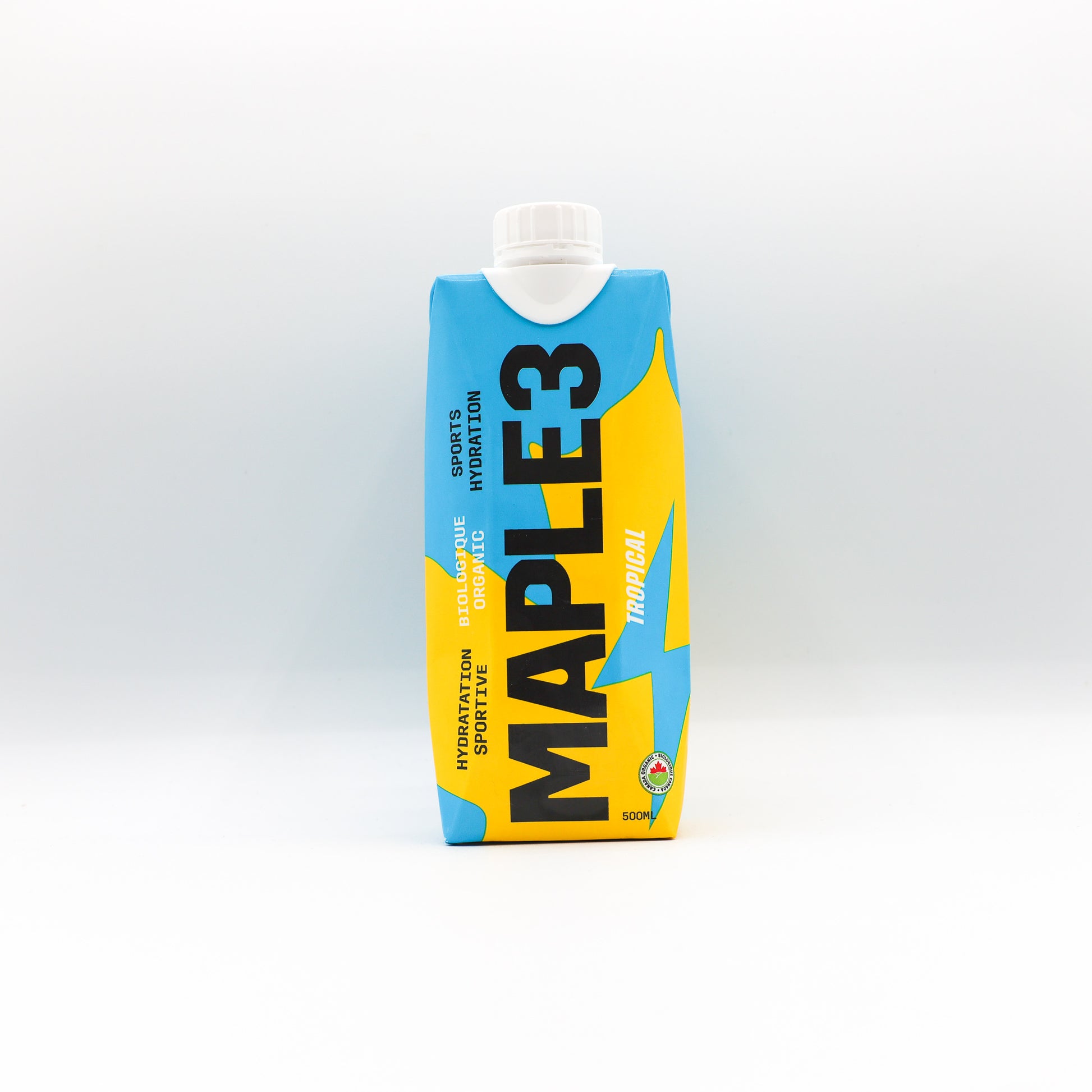 Boisson hydratante à l'érable