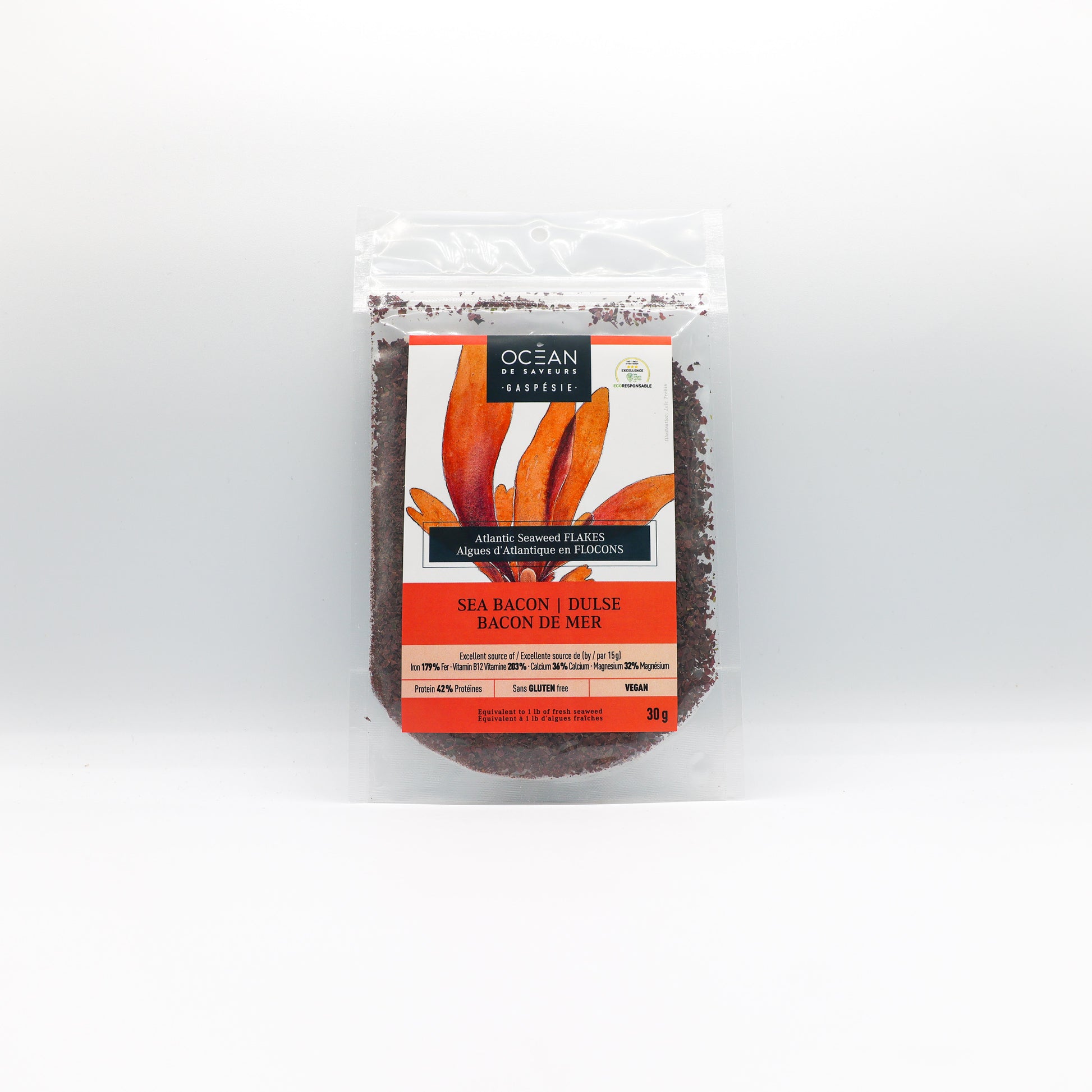 Bacon de mer en flocons