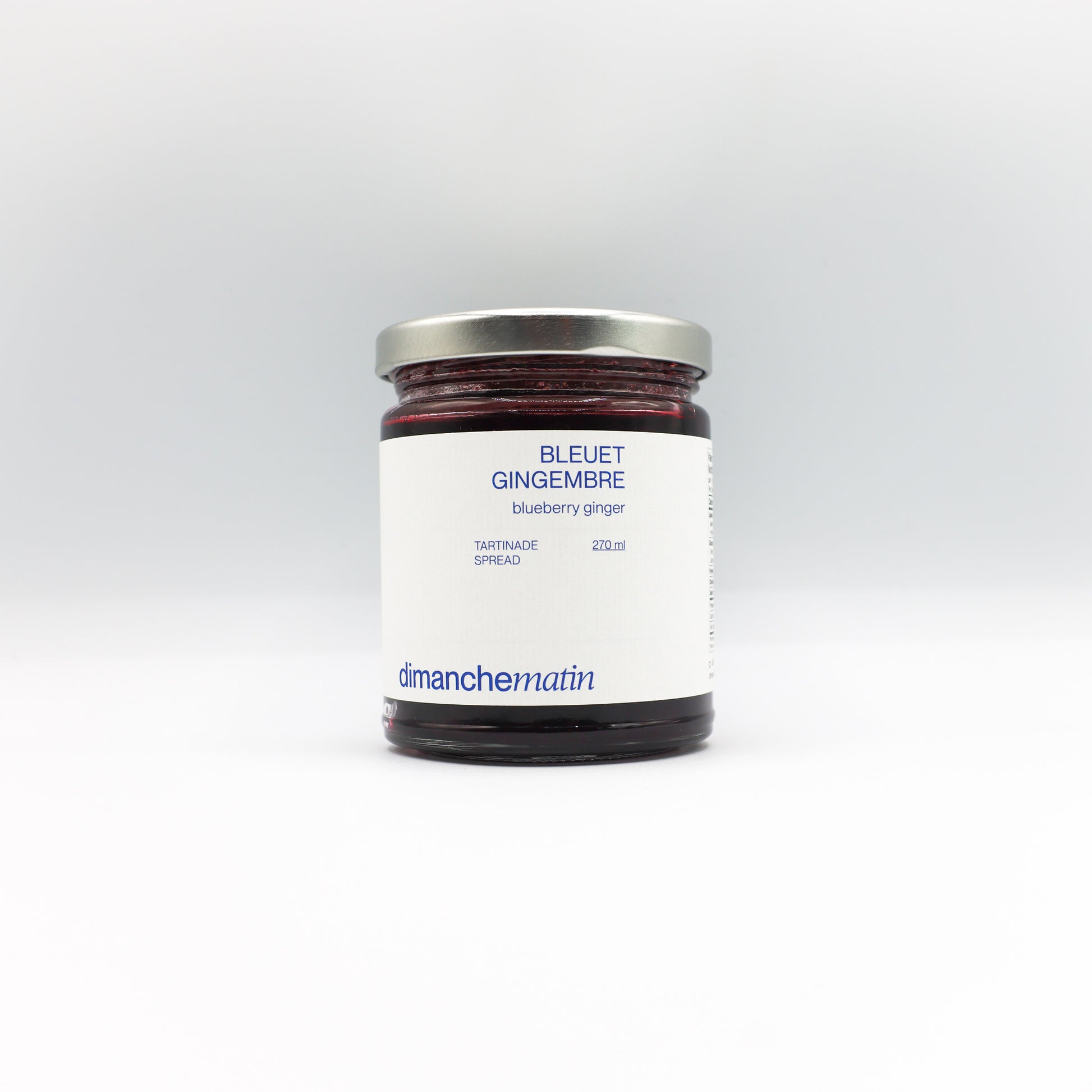 Tartinade bleuet gingembre