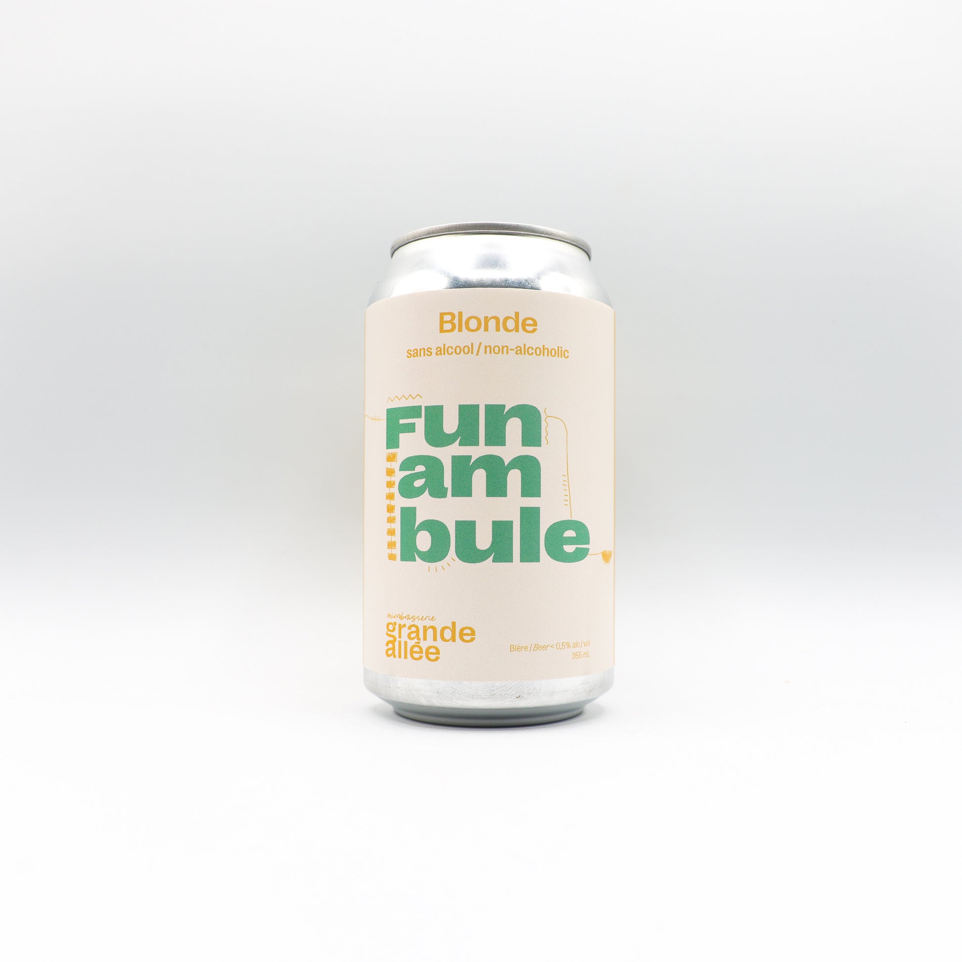 Funambule blonde sans alcool