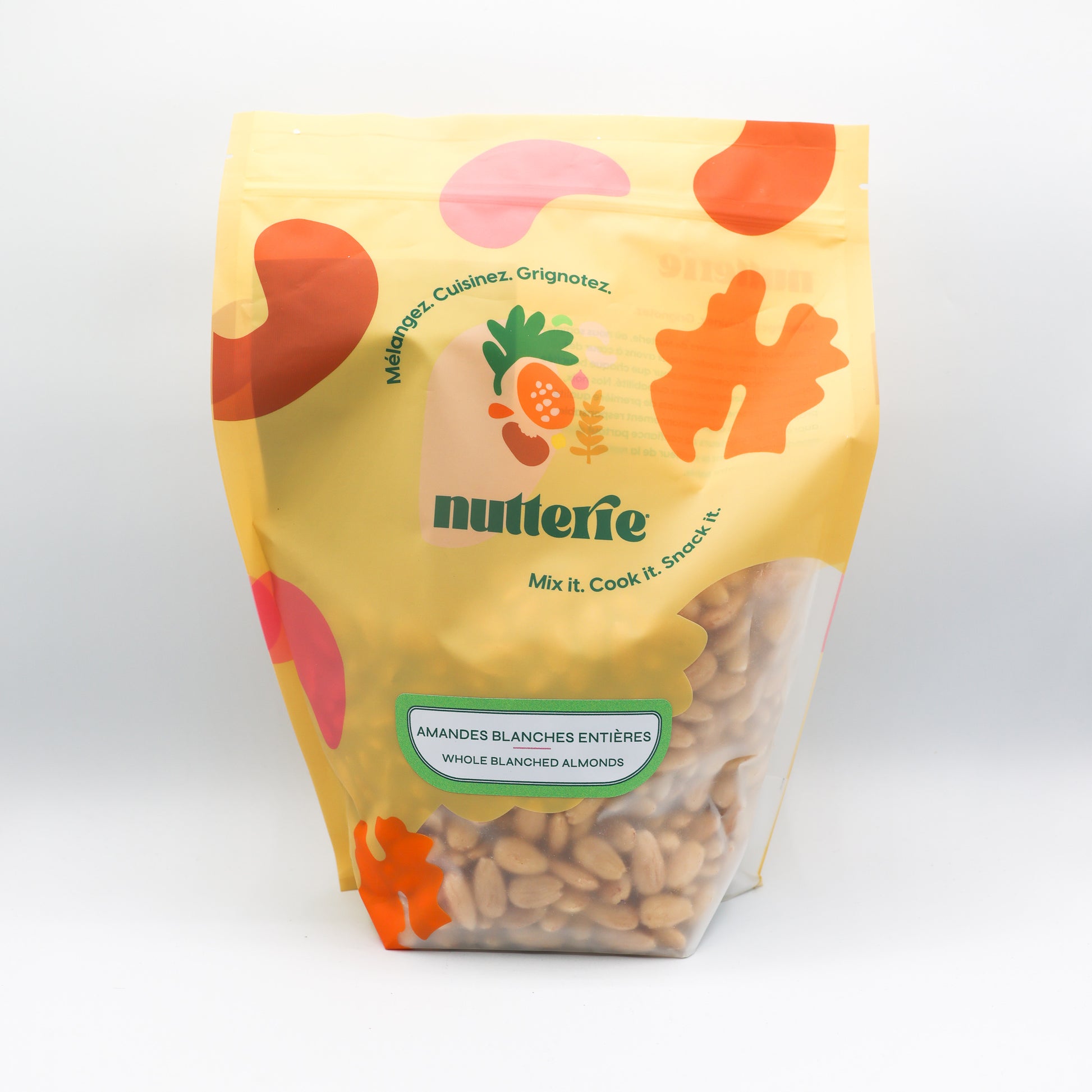 Amandes blanches entière 1 kg