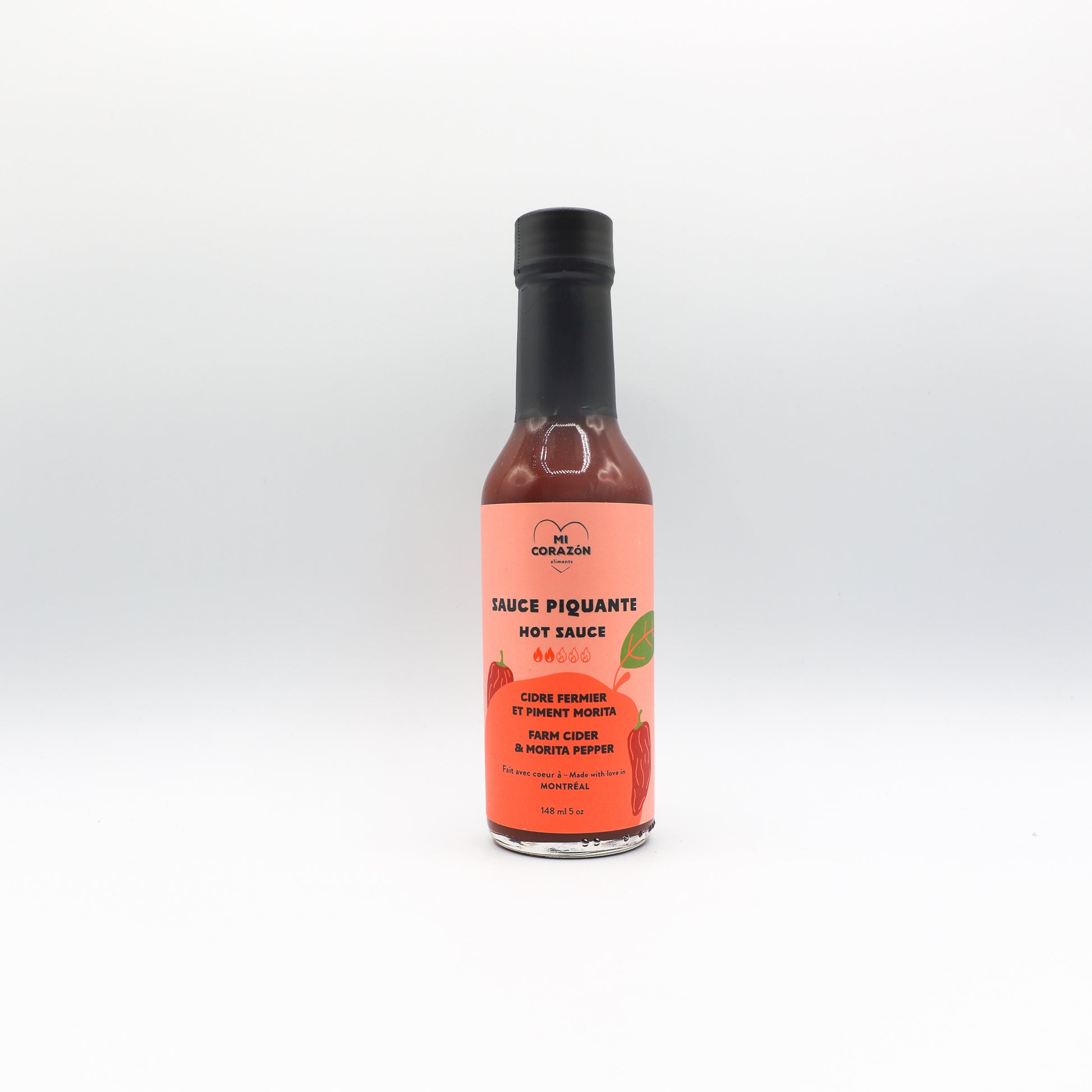 Sauce piquante cidre fermier & piment Morita