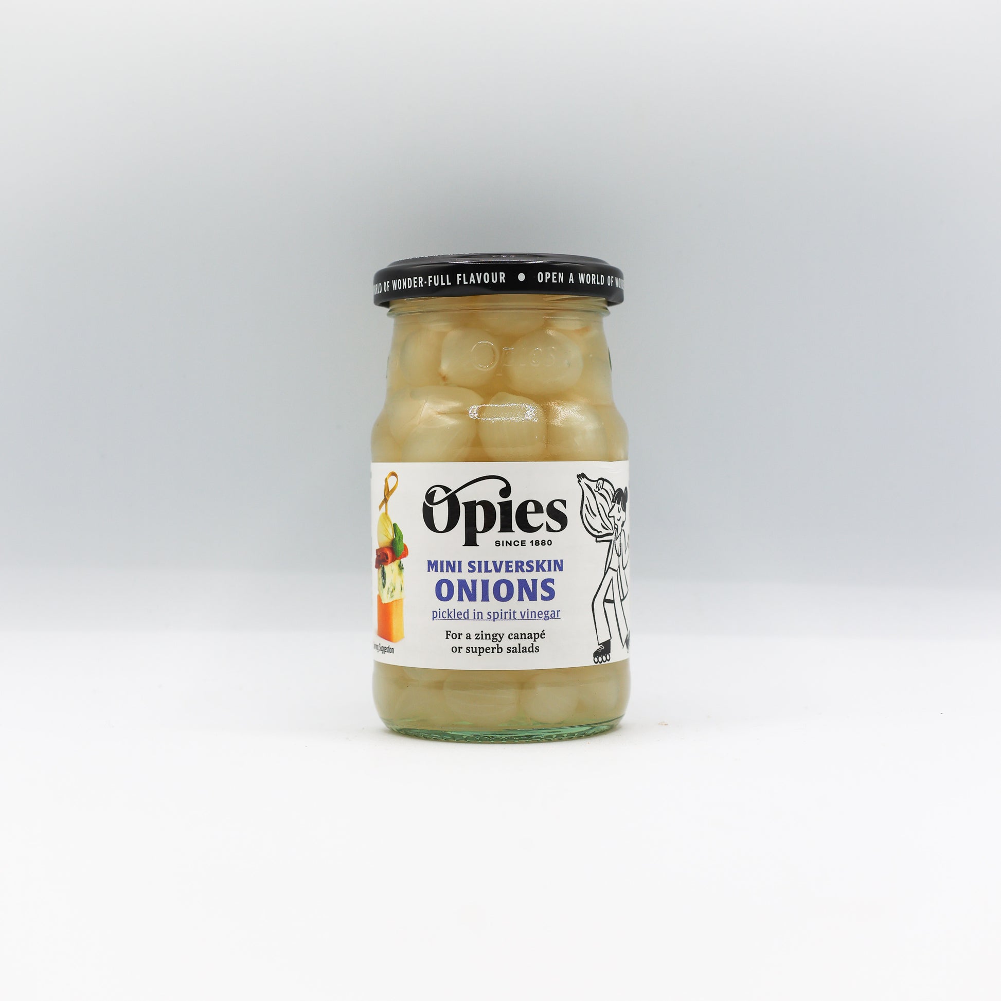 Mini oignons marinés