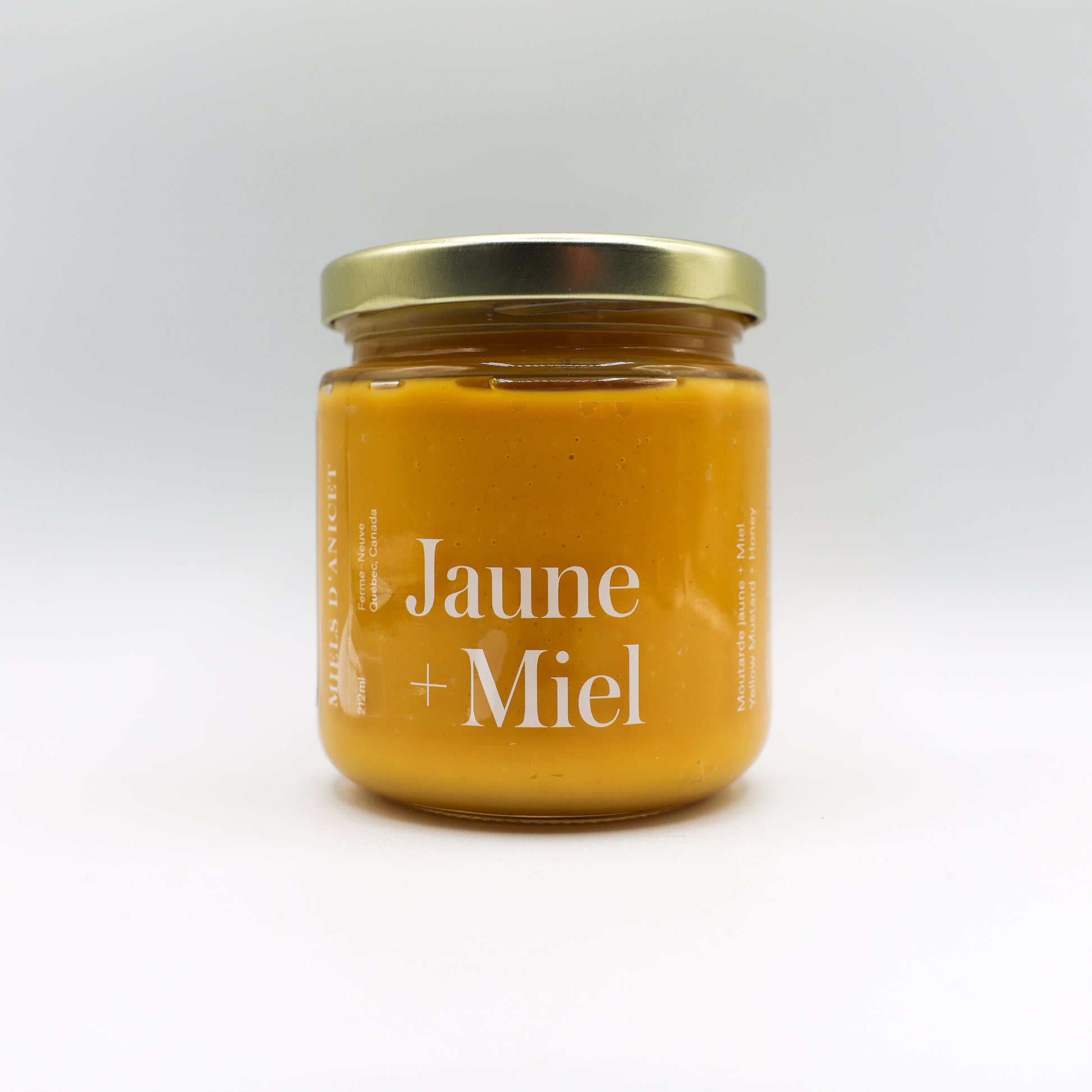 Moutarde jaune + miel