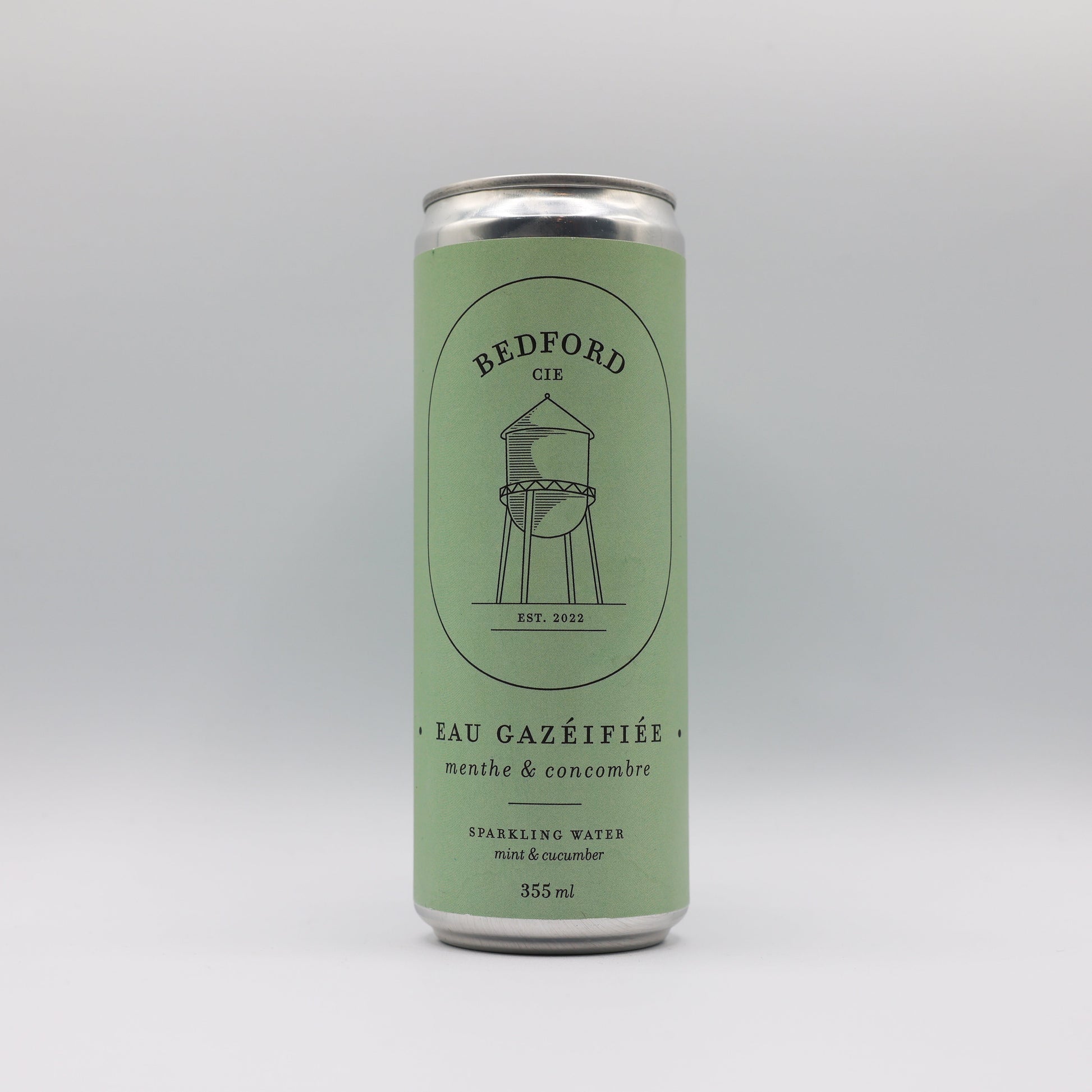 Eau gazéifiée menthe & concombre