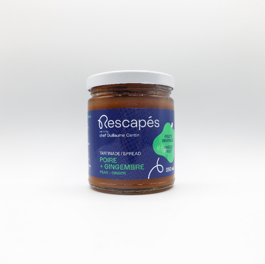 Tartinade poire + gingembre