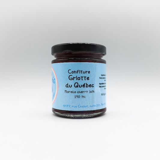 Confiture griotte du québec