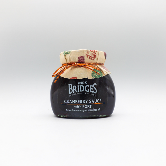 Sauce de canneberge et porto